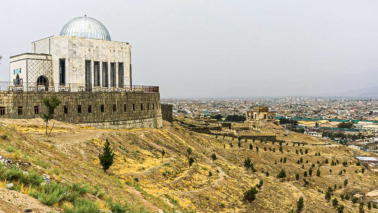 Mausoleum oberhalb Kabul