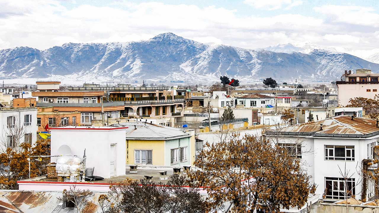 Kabul im Winter