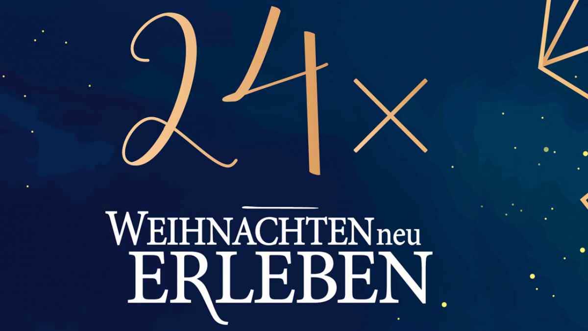 Logo der Aktion «24 x Weihnachten neu erleben»