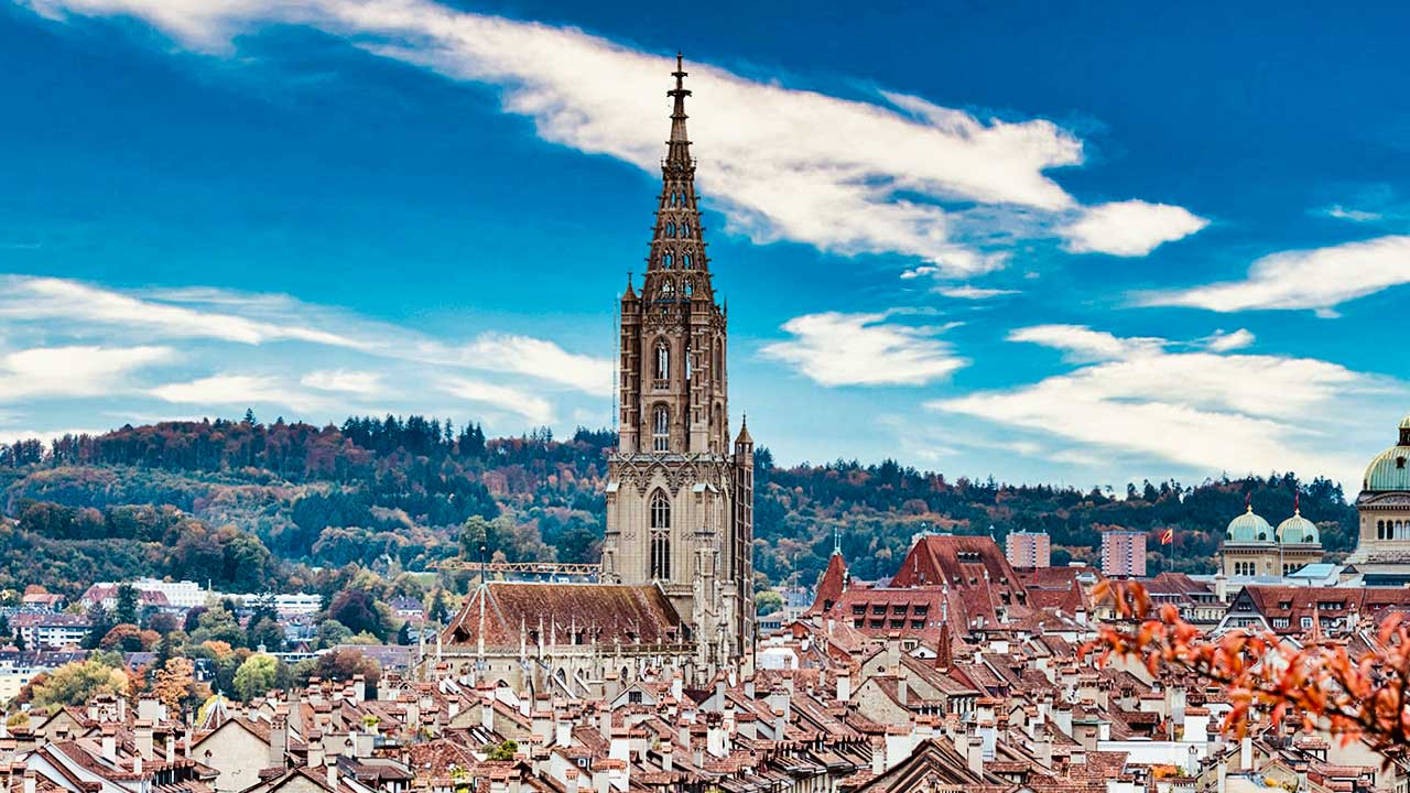 Blick auf das Berner Münster