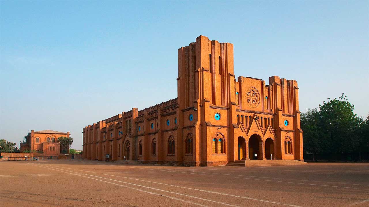 Kathedrale in Ouagadougou, Burkina Faso
