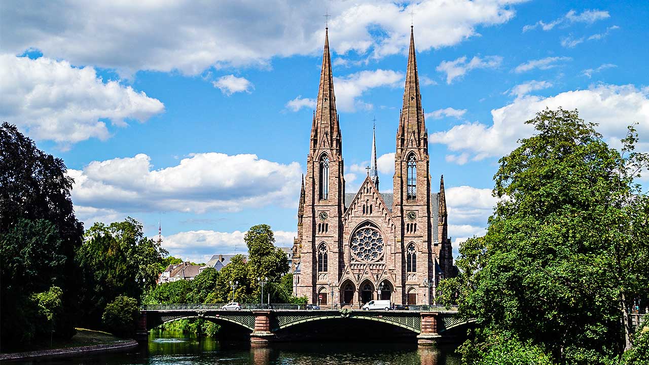 Paulskirche in Strassburg, Frankreich