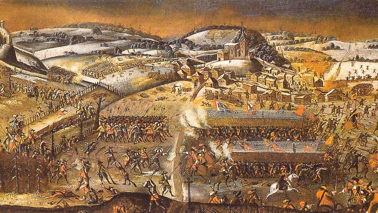 Gemälde zeigt den ersten Villmergenkrieg