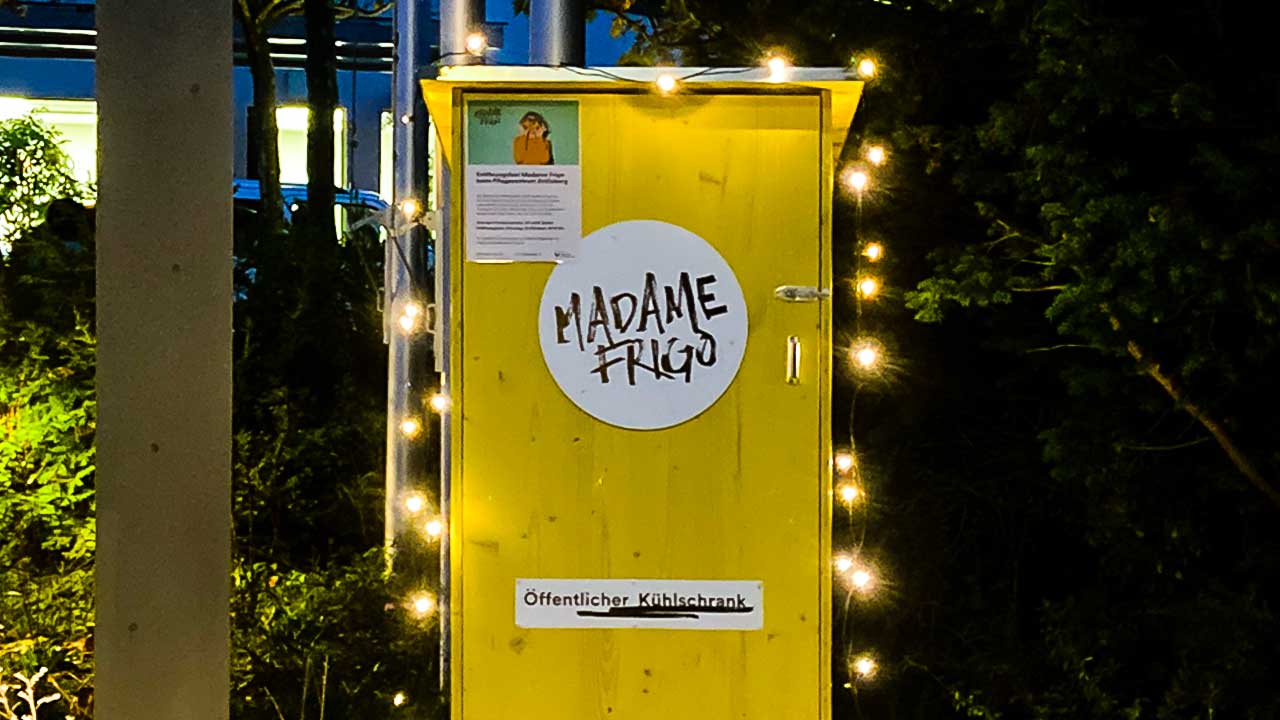 Beleuchteter Kühlschrank von Madame Frigo