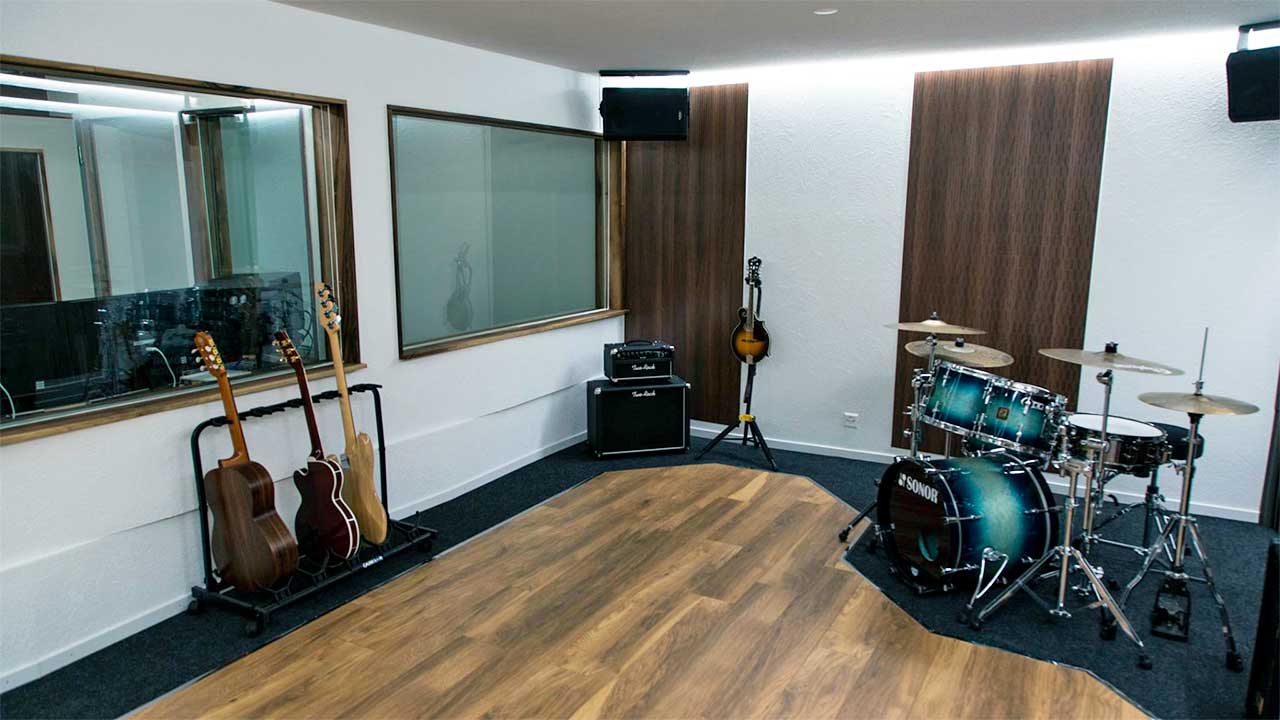 Studio von MixArt Records in Bern