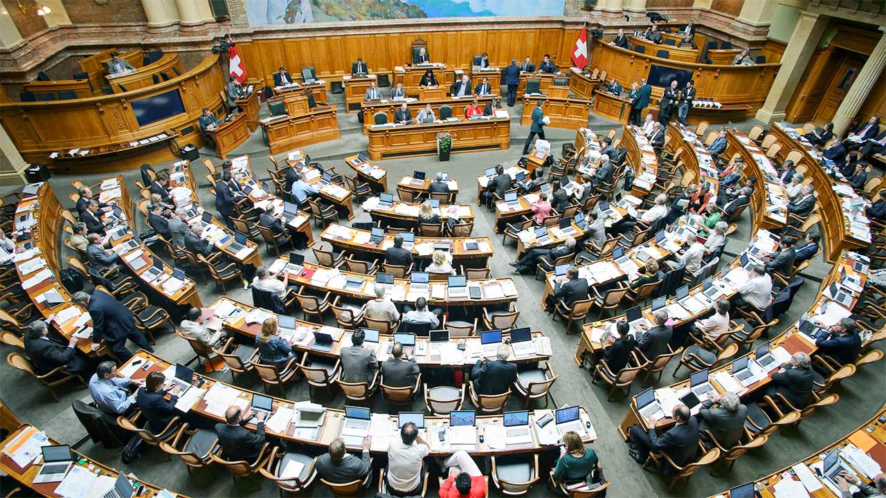 Nationalratssaal | (c) Schweizer Parlament