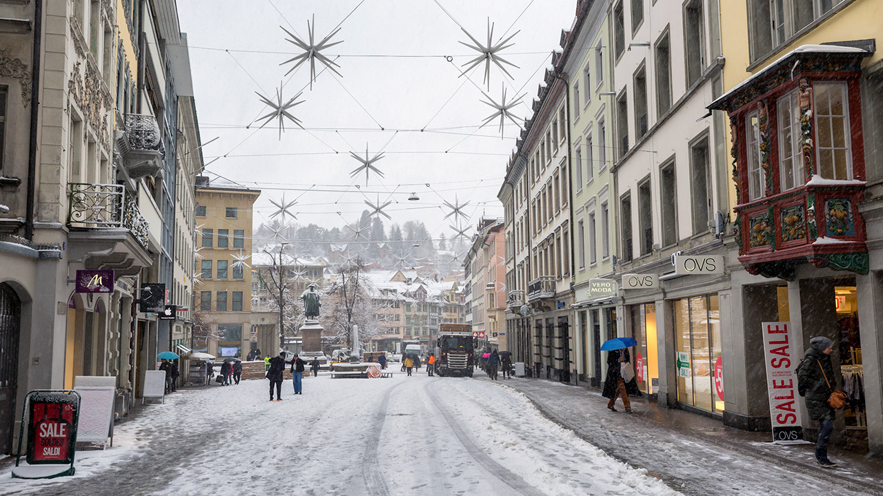 St. Gallen im Dezember 2017