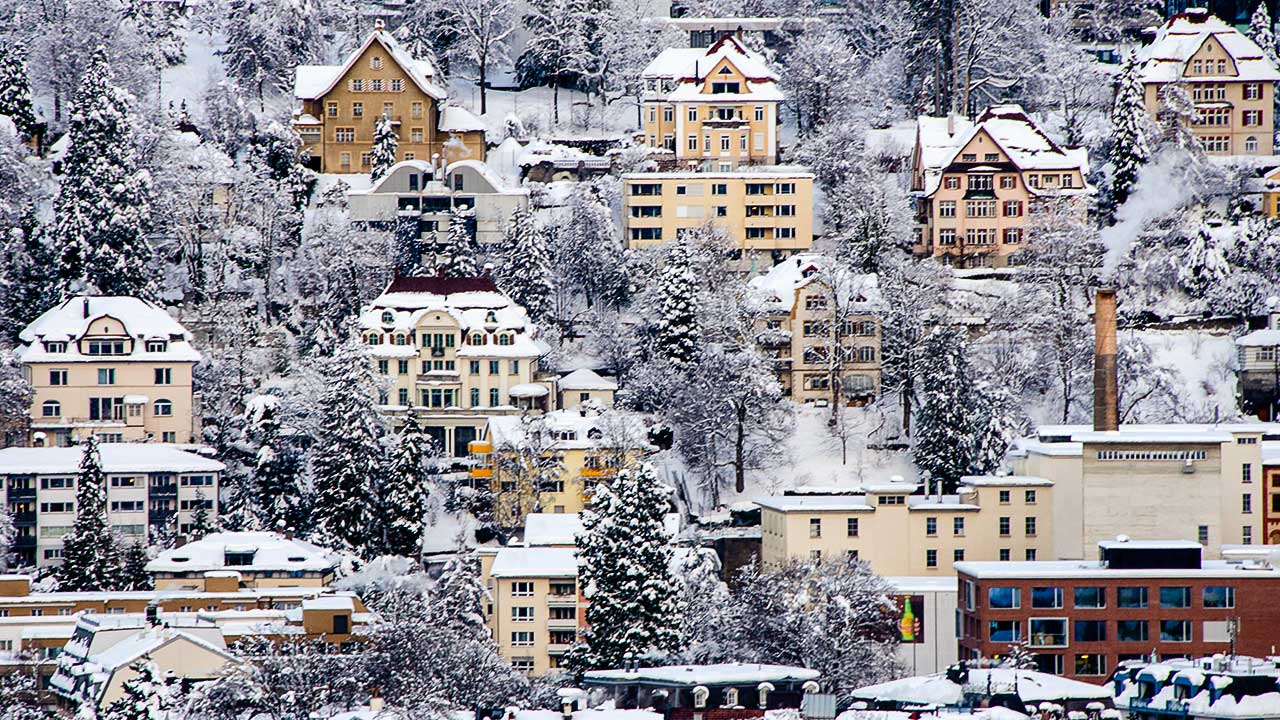 Schnee Bis Ins Flachland