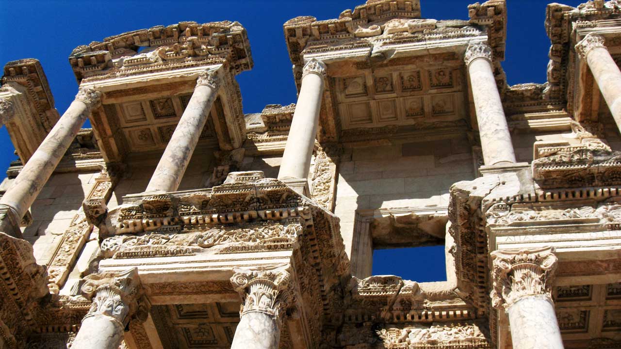 Celsus-Bibliothek in Ephesus, Türkei