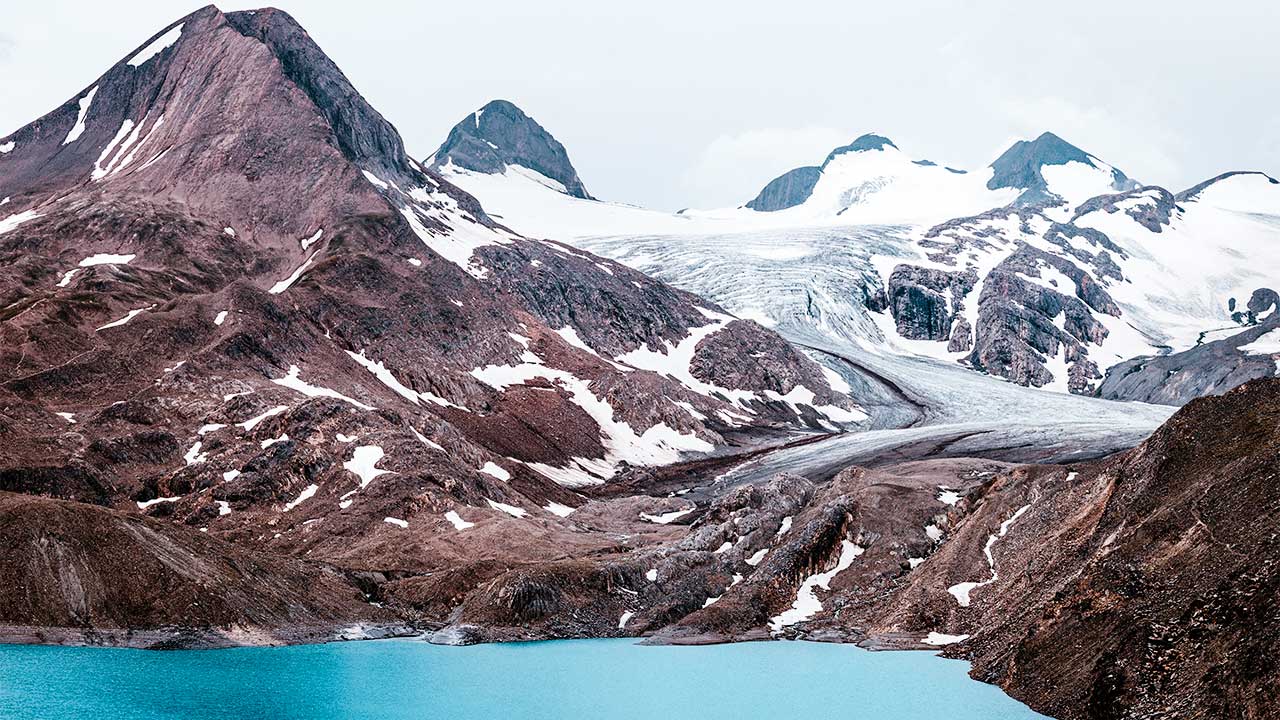 Griessee und Griesgletscher im Wallis