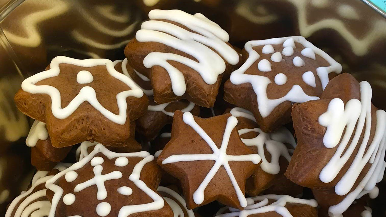 Weihnachtsguetzli - verzierte Lebkuchen | (c) Susanne