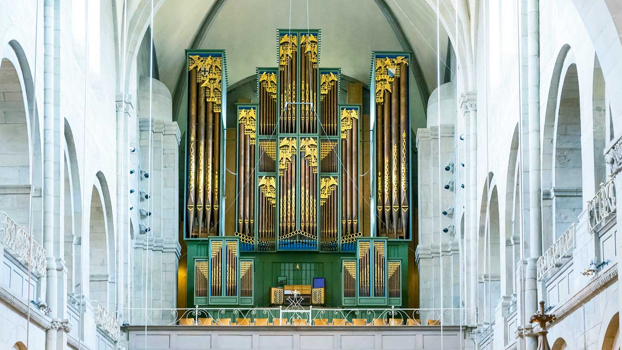 Orgel im Grossmünster Zürich