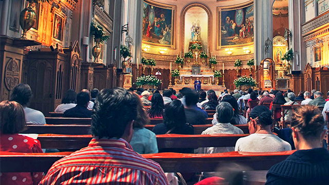 Gottesdienst in Mexiko City