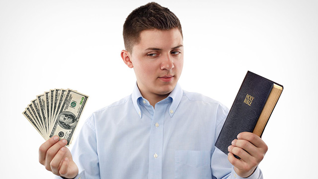 Geld oder Religion