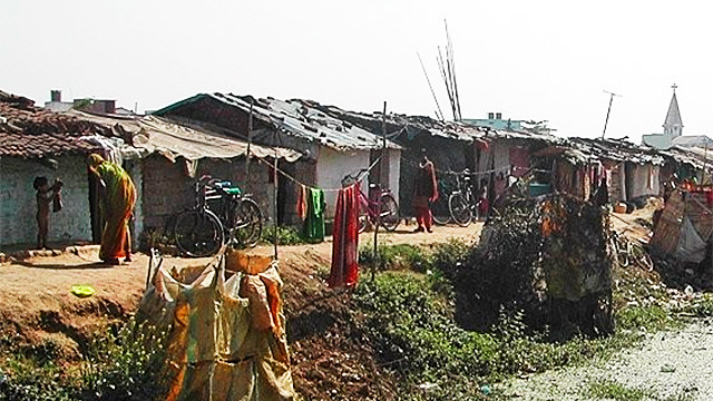 Slums in Delhi