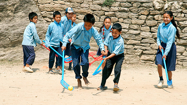 Unihockey in Nepal
